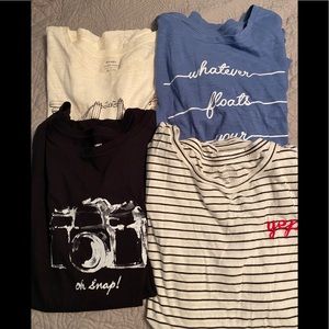 *Bundle* 4 Old Navy Tees